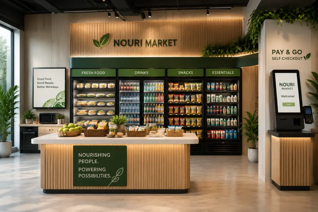 Nourimarket-micro-market-concept
